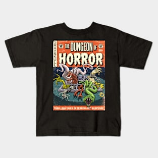 THE DUNGEON OF HORROR Kids T-Shirt